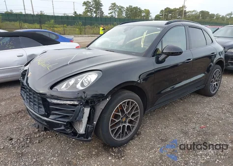 2017 Porsche Macan S z USA, uszkodzony, nr VIN WP1AB2A59HLB19694